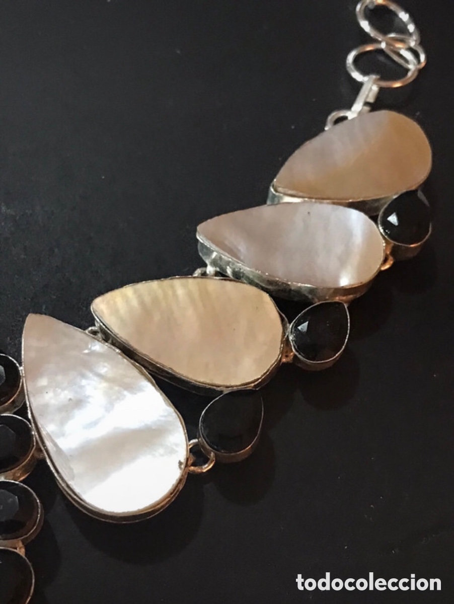 Joyeria: Collar &oacute;nix y n&aacute;car realizado a mano - Foto 8