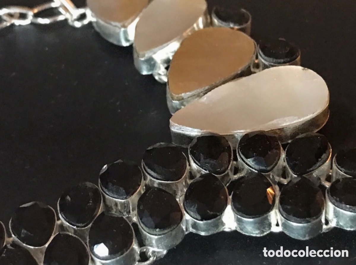 Joyeria: Collar &oacute;nix y n&aacute;car realizado a mano - Foto 13