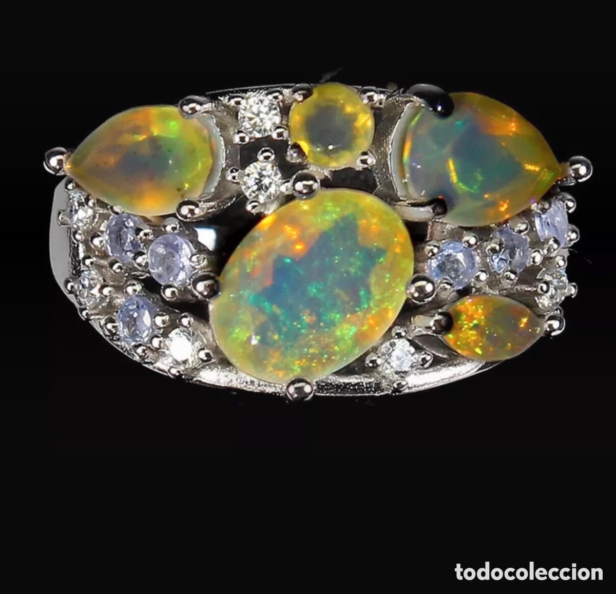 Joyeria: Anillo &oacute;palos de fuego - Foto 2