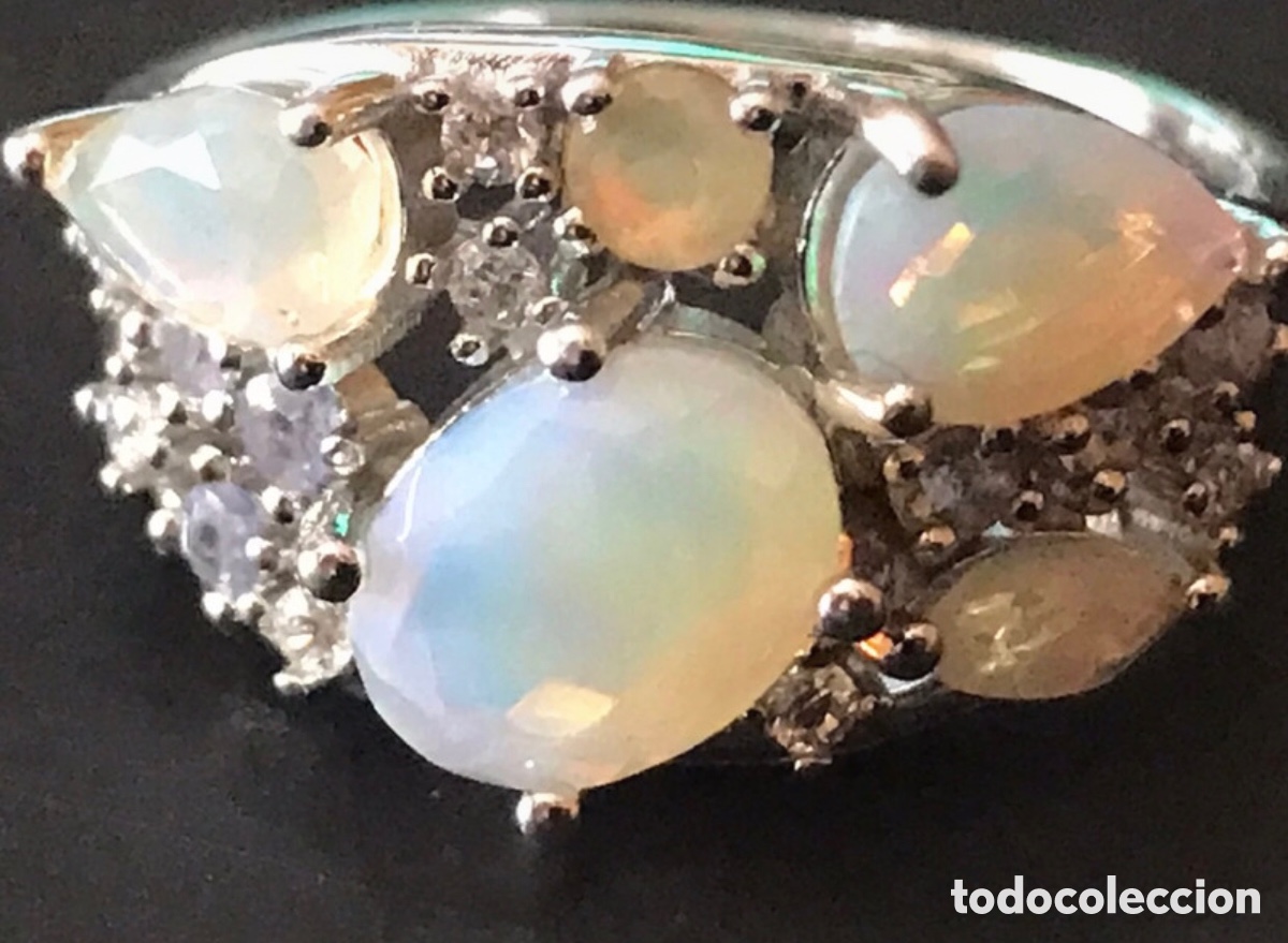 Joyeria: Anillo &oacute;palos de fuego - Foto 3