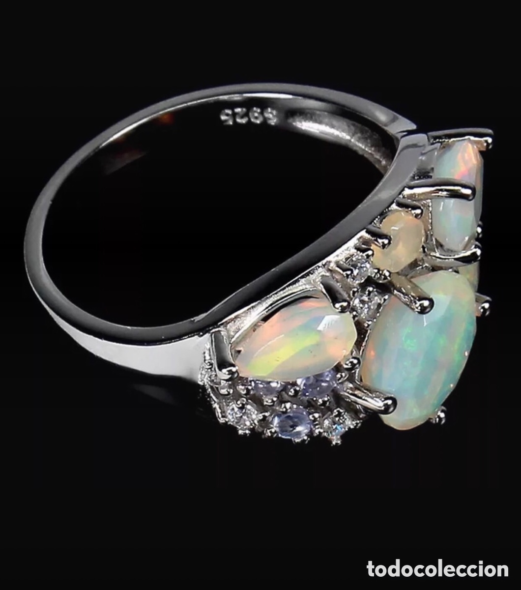 Joyeria: Anillo &oacute;palos de fuego - Foto 7