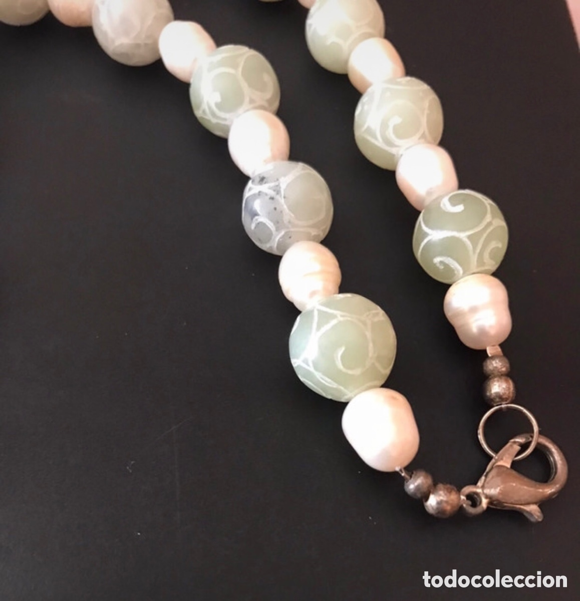 Joyeria: Collar &oacute;nix verde etnico - Foto 4