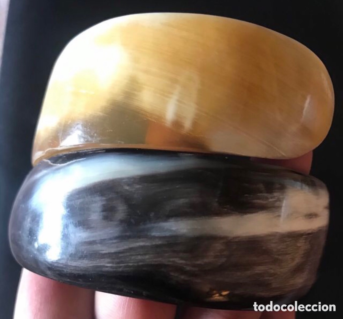 Joyeria: Brazalete vintage cuerno - Foto 6
