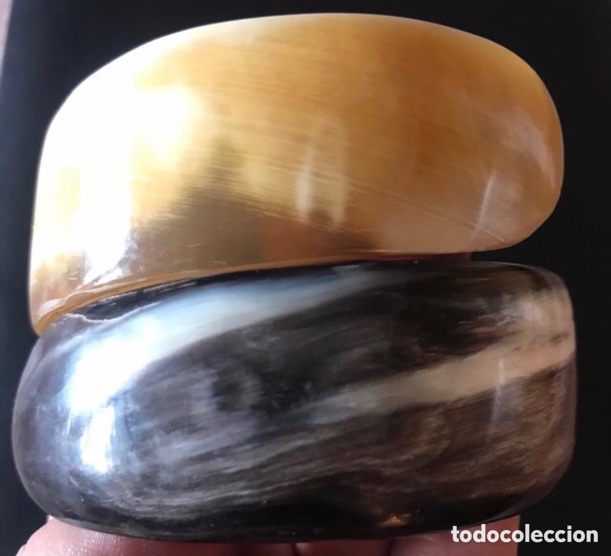 Joyeria: Brazalete vintage cuerno - Foto 1