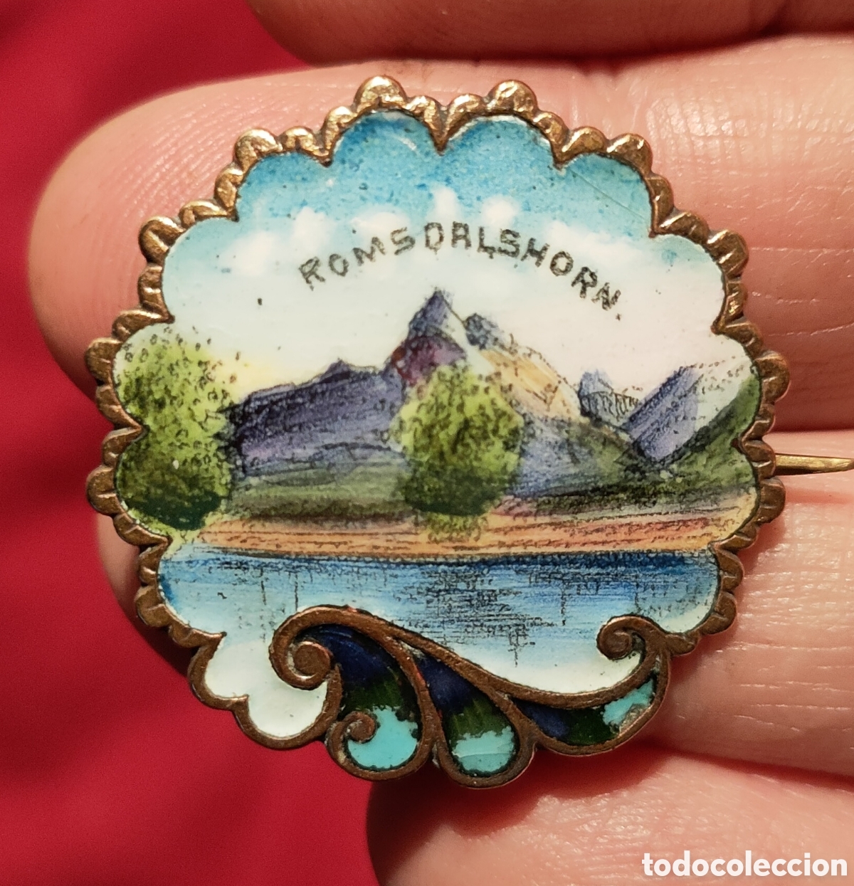 Joyeria: BROCHE EN ESMALTE NORUEGO - Foto 4