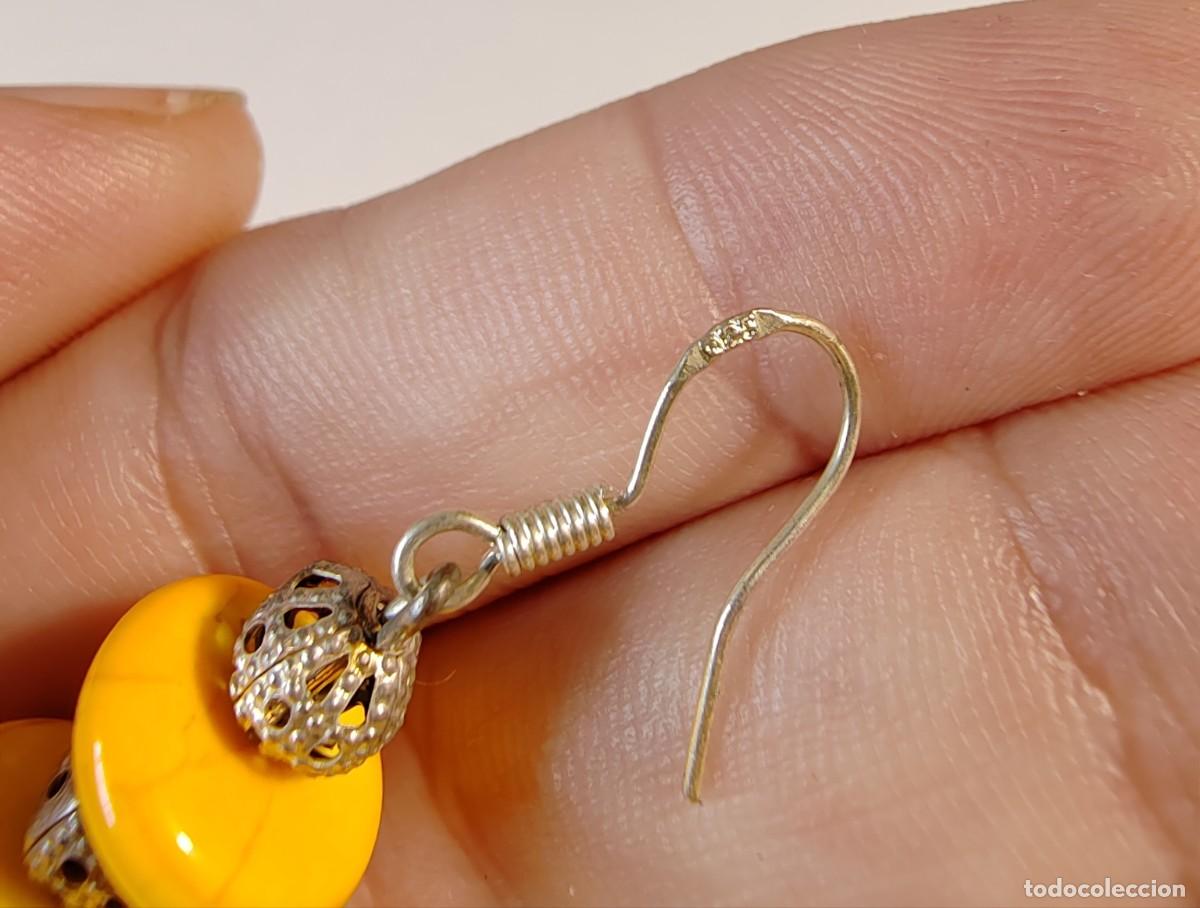 Joyeria: Pendientes Plata de Ley y Turquesas - Foto 3