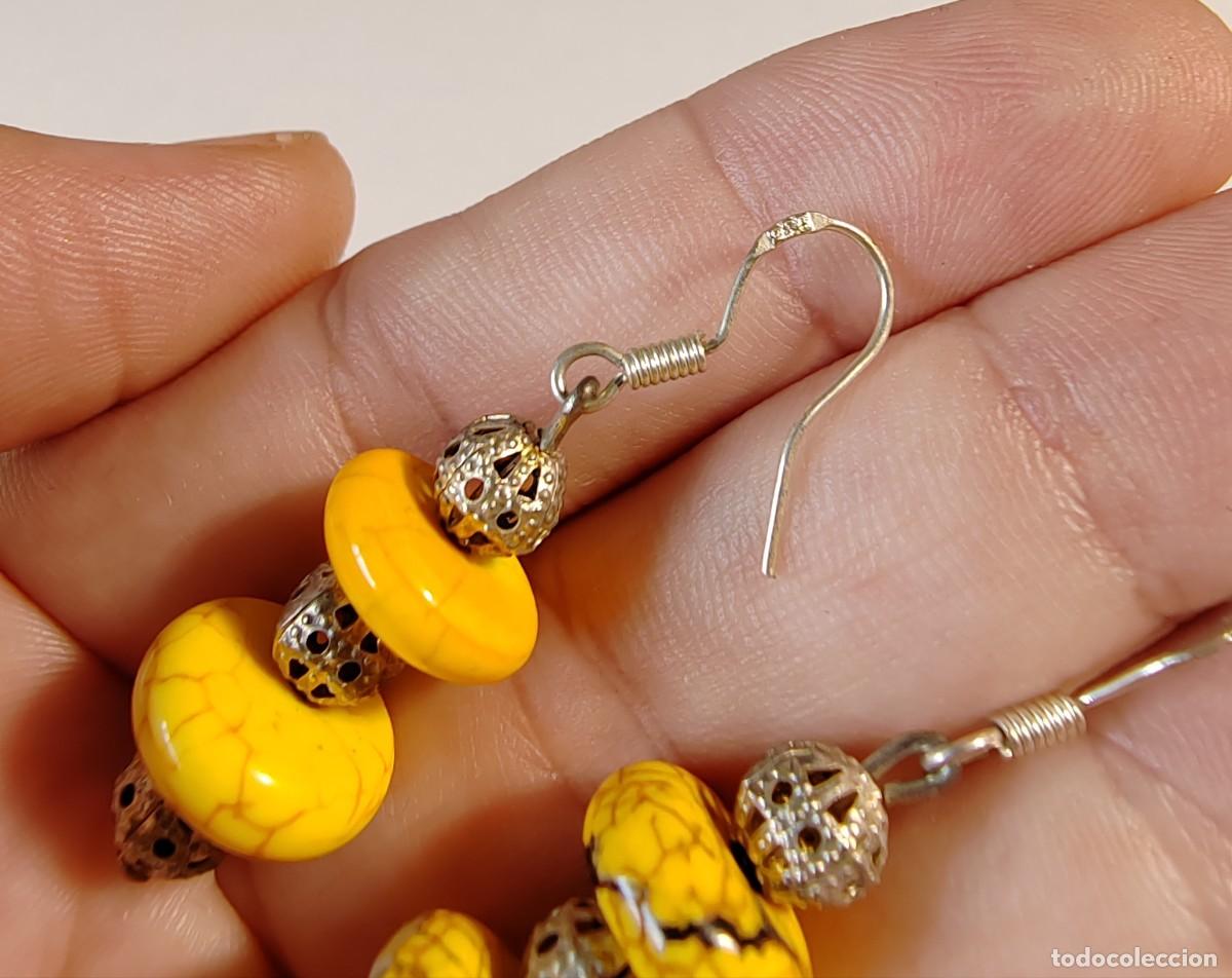 Joyeria: Pendientes Plata de Ley y Turquesas - Foto 4