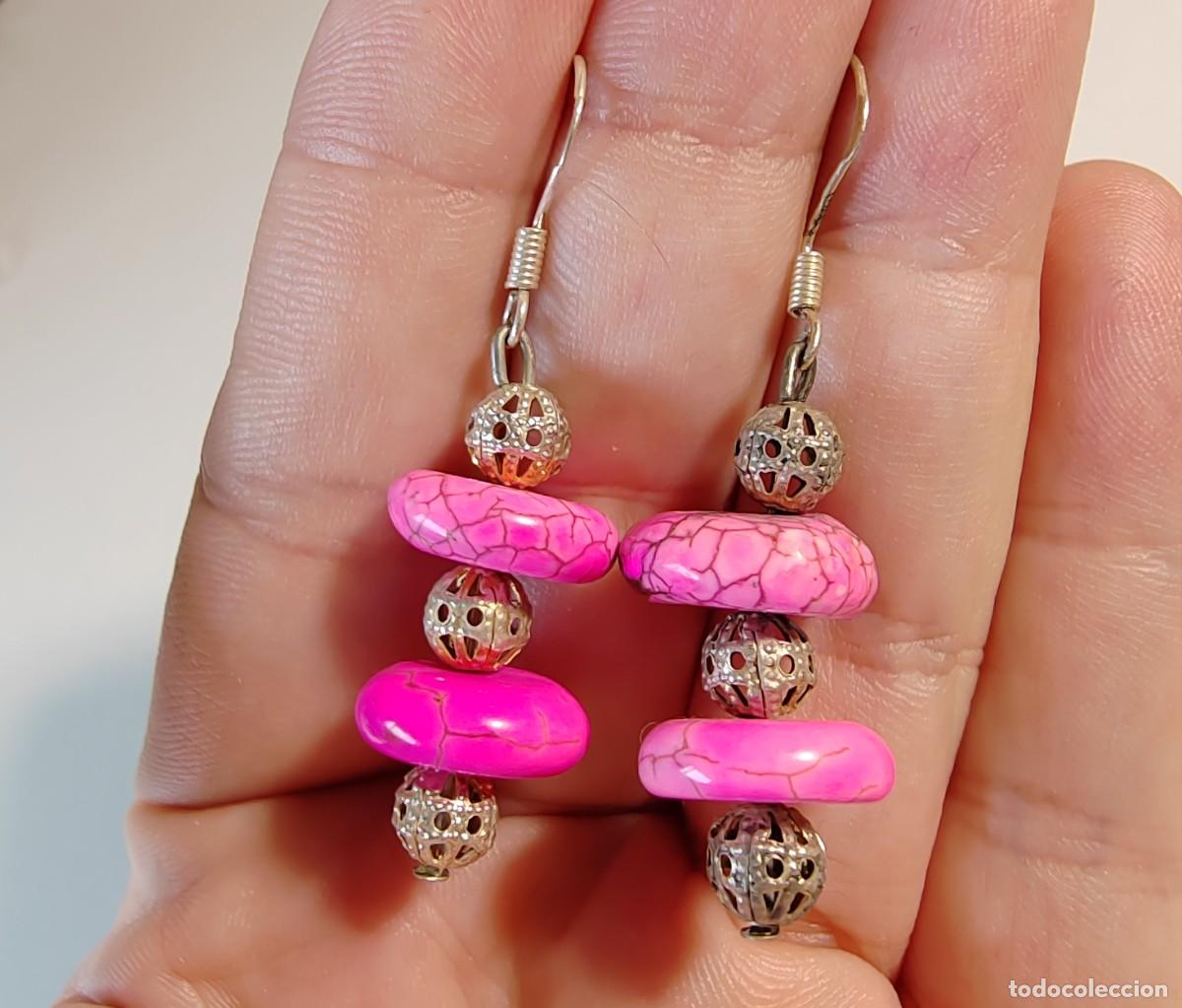 Joyeria: Pendientes Plata de Ley y Turquesas - Foto 1
