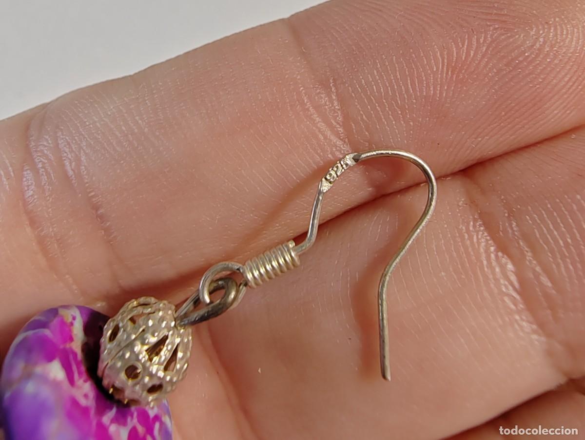 Joyeria: Pendientes Plata de Ley y Turquesas - Foto 3