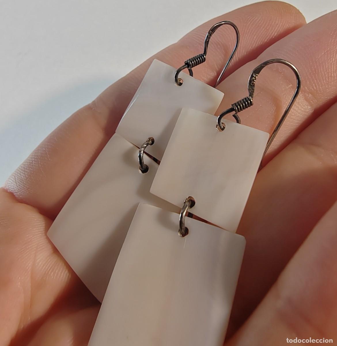 Joyeria: Pendientes Plata de Ley y N&aacute;car - Foto 4