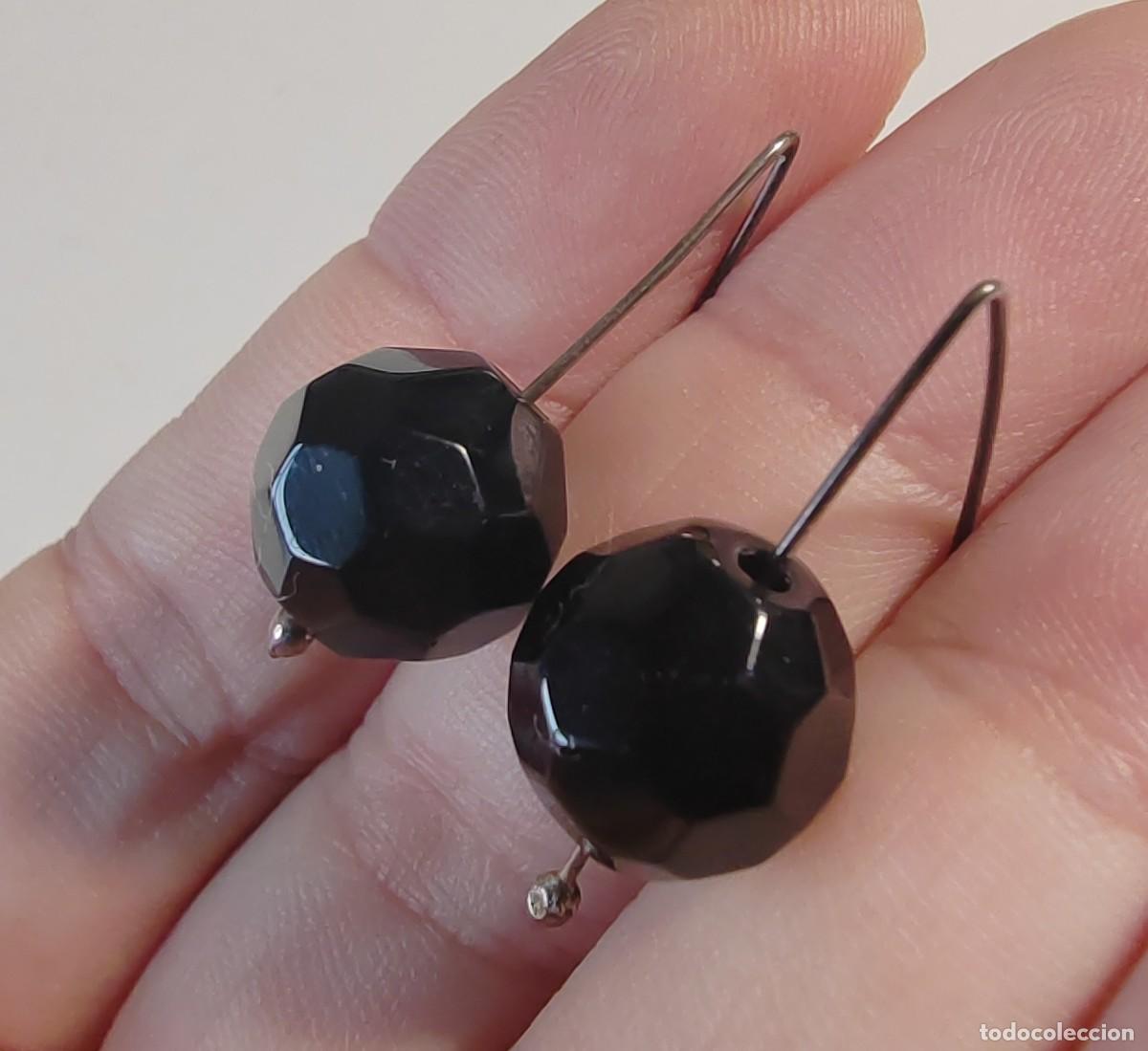 Joyeria: Pendientes Plata de Ley y &Aacute;gatas negras - Foto 5