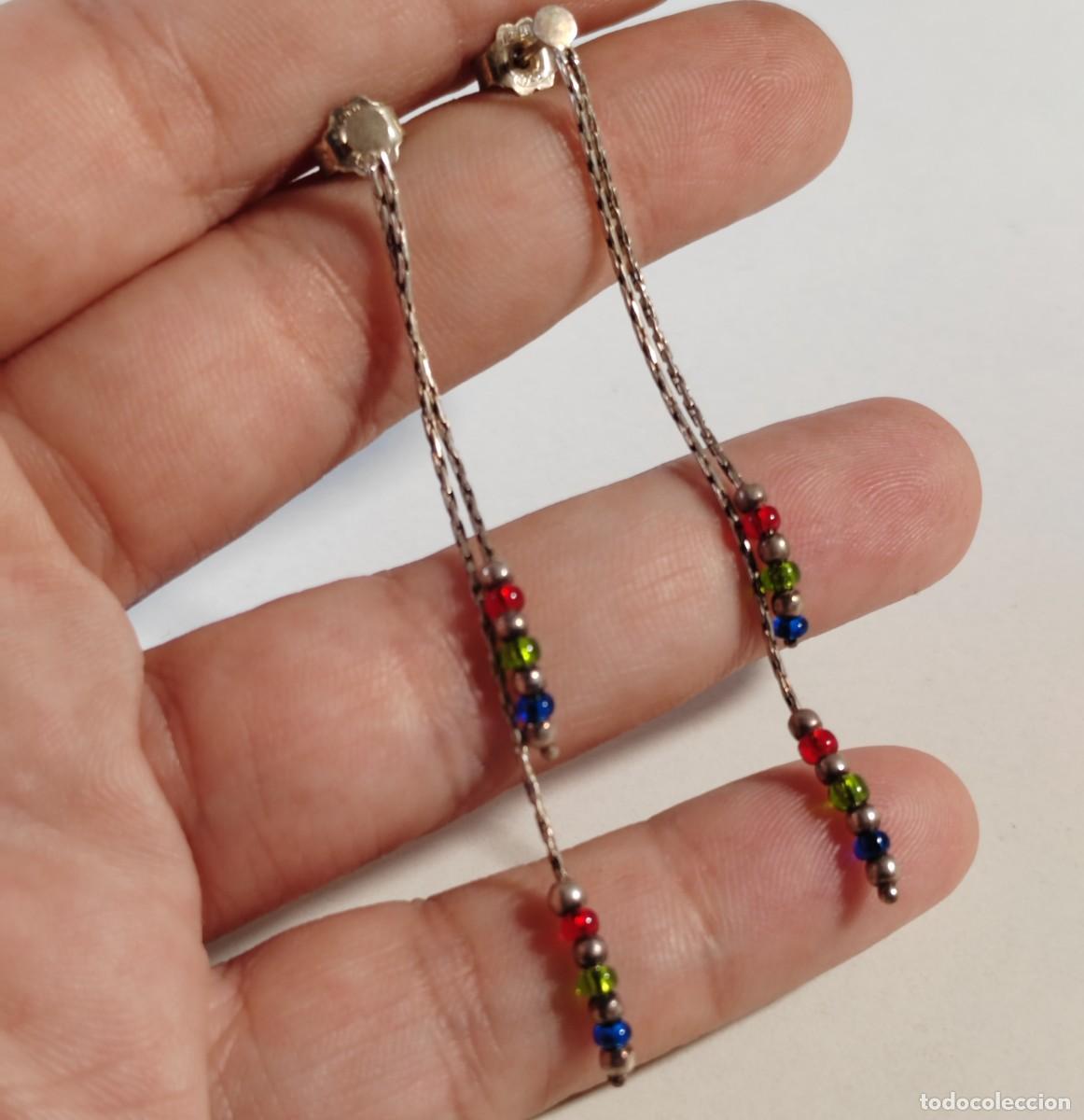 Joyeria: Pendientes Plata de Ley y bolas de Cristal - Foto 1
