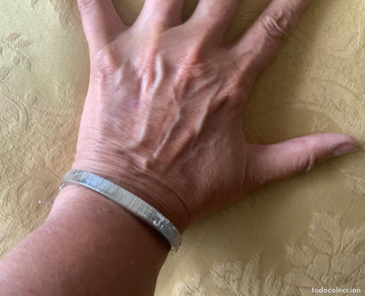 Joyeria: BRAZALETE VINTAGE RIGIDO PLATA DE LEY - Foto 12