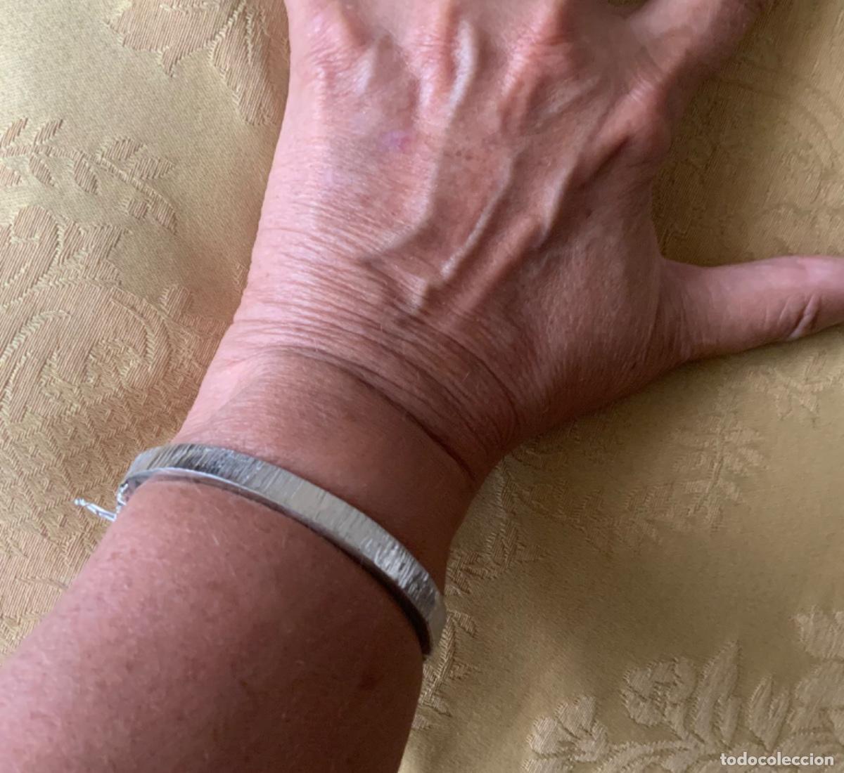 Joyeria: BRAZALETE VINTAGE RIGIDO PLATA DE LEY - Foto 14