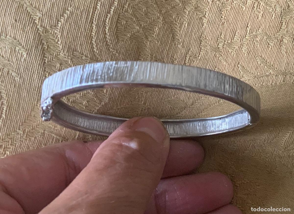 Joyeria: BRAZALETE VINTAGE RIGIDO PLATA DE LEY - Foto 15