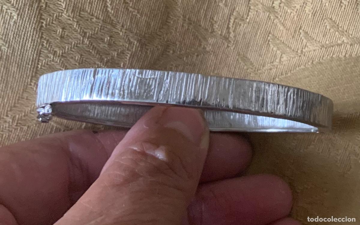 Joyeria: BRAZALETE VINTAGE RIGIDO PLATA DE LEY - Foto 16
