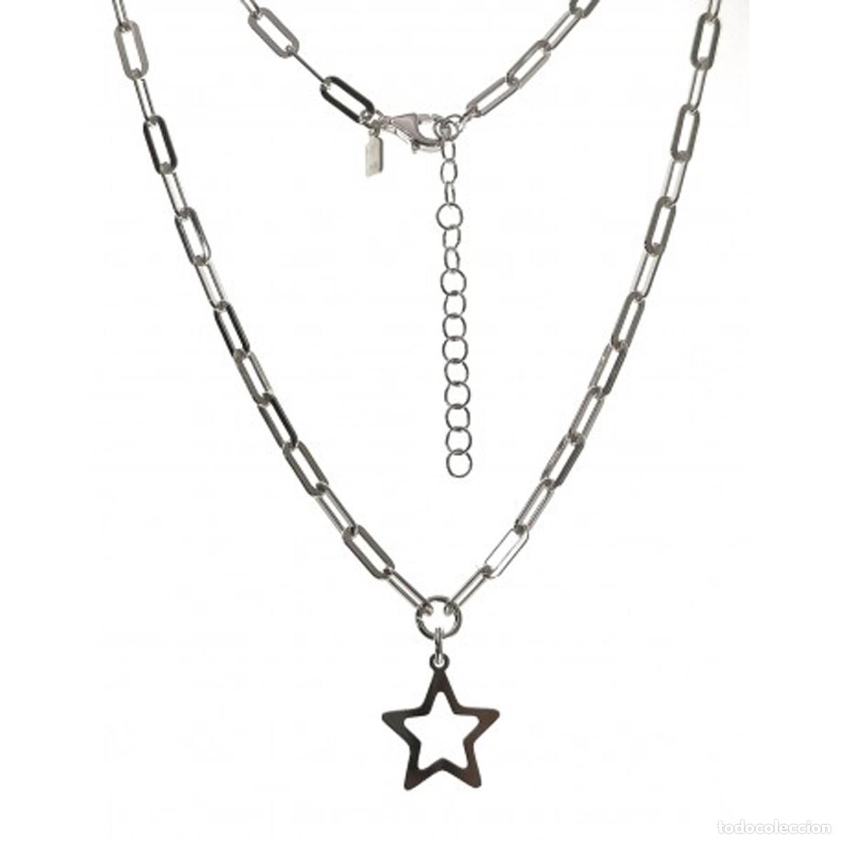 Joyeria: Gargantilla estrella Plata Ley - Foto 2