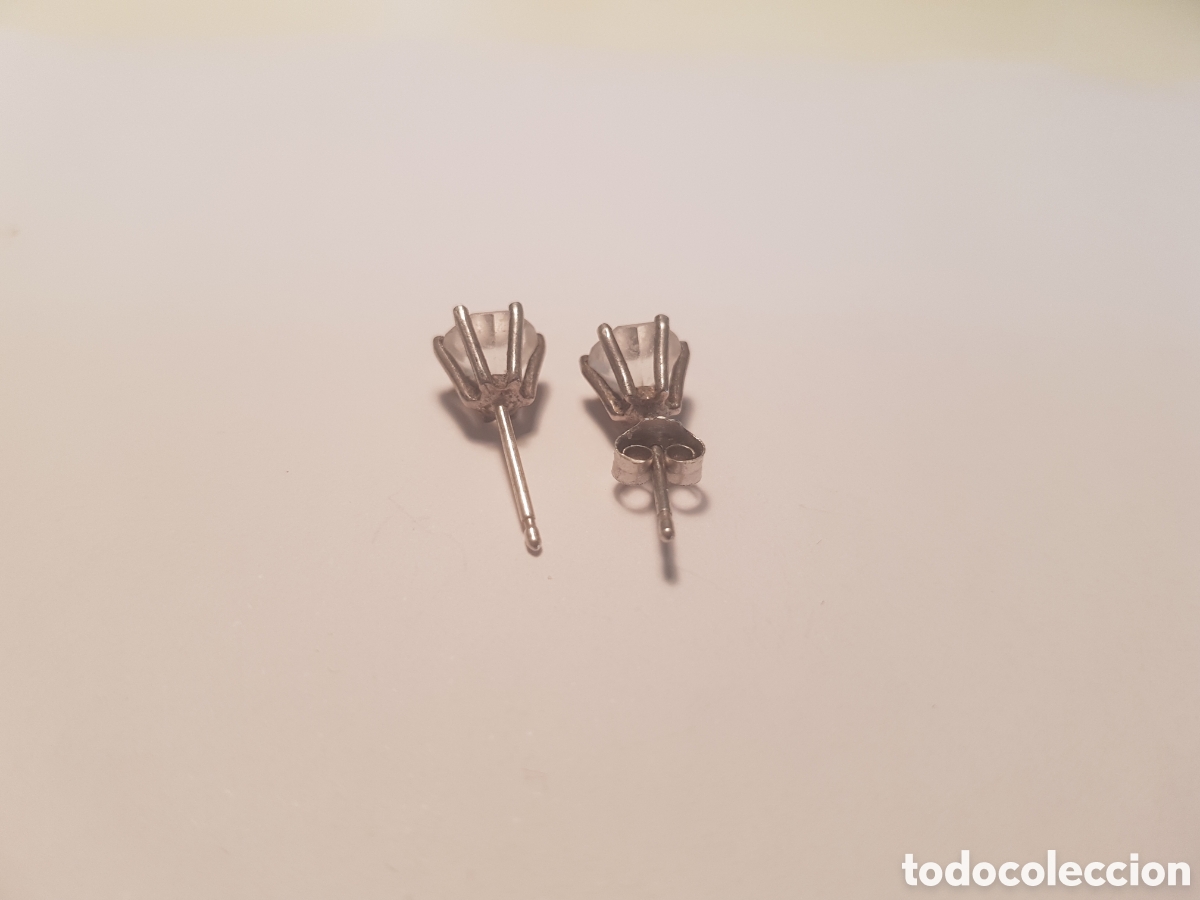 Joyeria: #897 Pendientes plata de ley 925 0,7cm - Foto 2