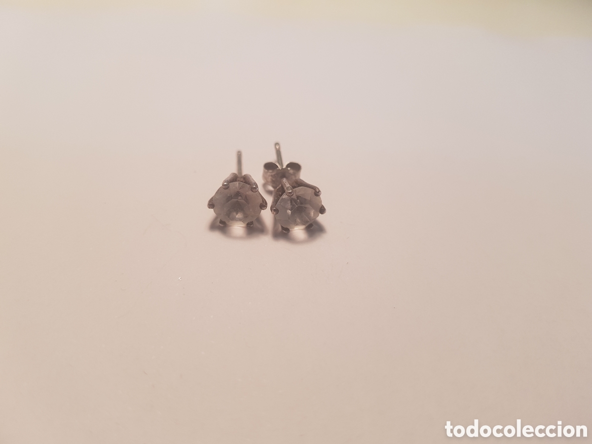Joyeria: #897 Pendientes plata de ley 925 0,7cm - Foto 1