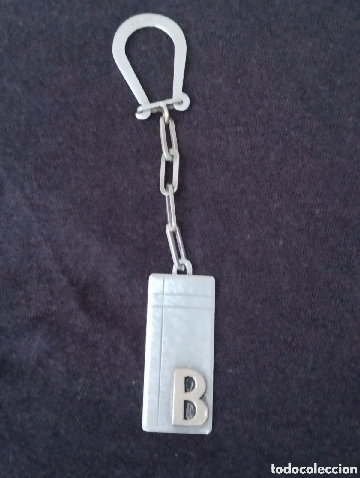 Joyeria: Llavero de plata con letra de oro - Foto 2