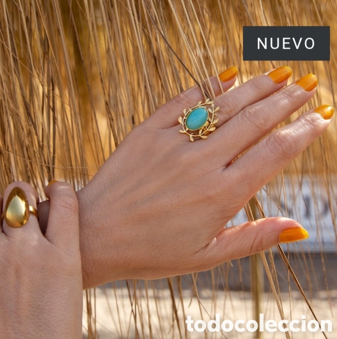 Joyeria: Anillo Laurel Cuarzo Acero - Foto 2