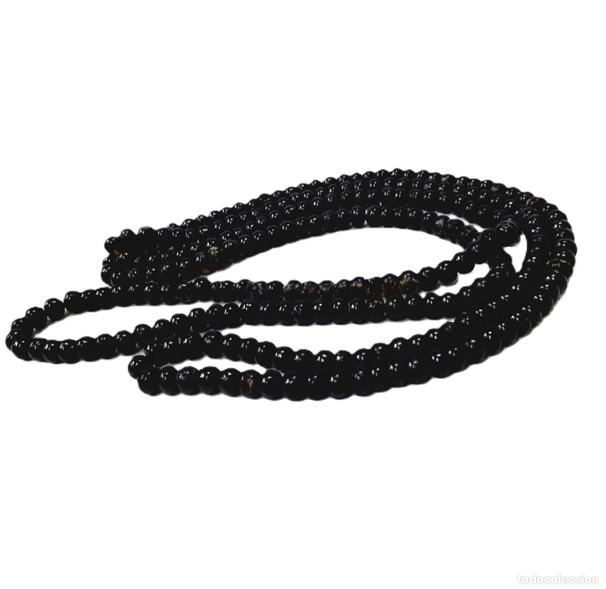 Joyeria: Collar de cuentas de madera vintage(7.2) - Foto 4