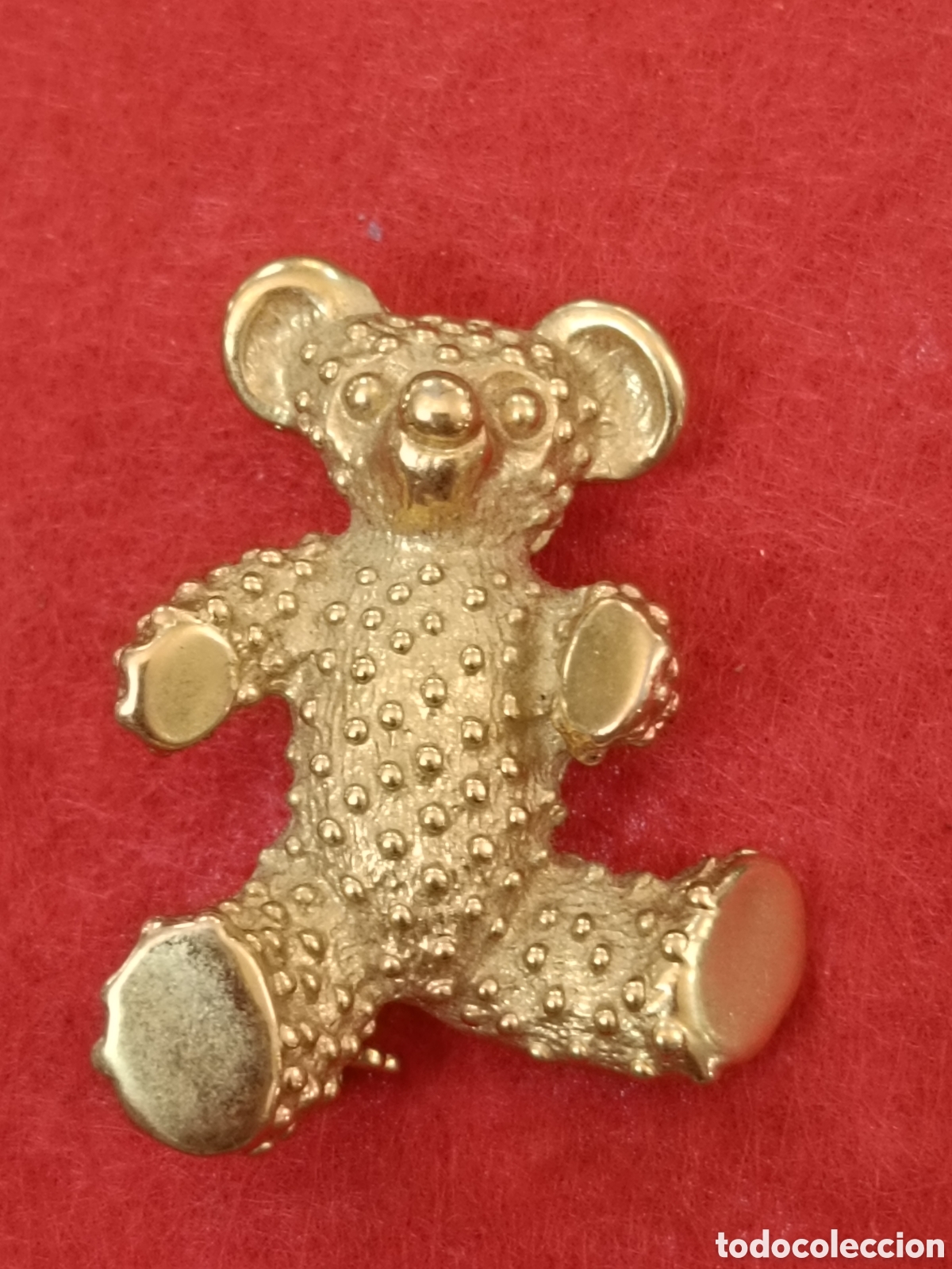 Joyeria: BROCHE CON BA&Ntilde;O DE ORO. 3.5CM ALTO - Foto 2