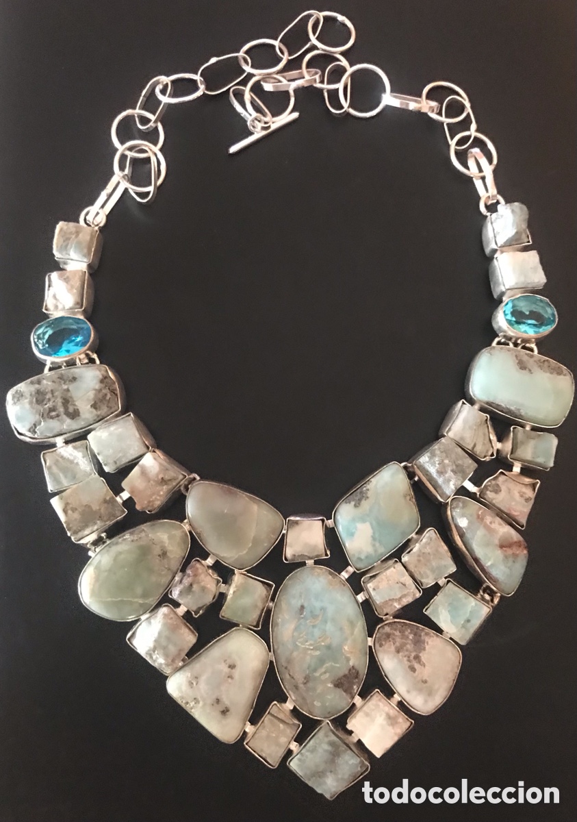 Joyeria: Collar larimar caribe&ntilde;o - Foto 1