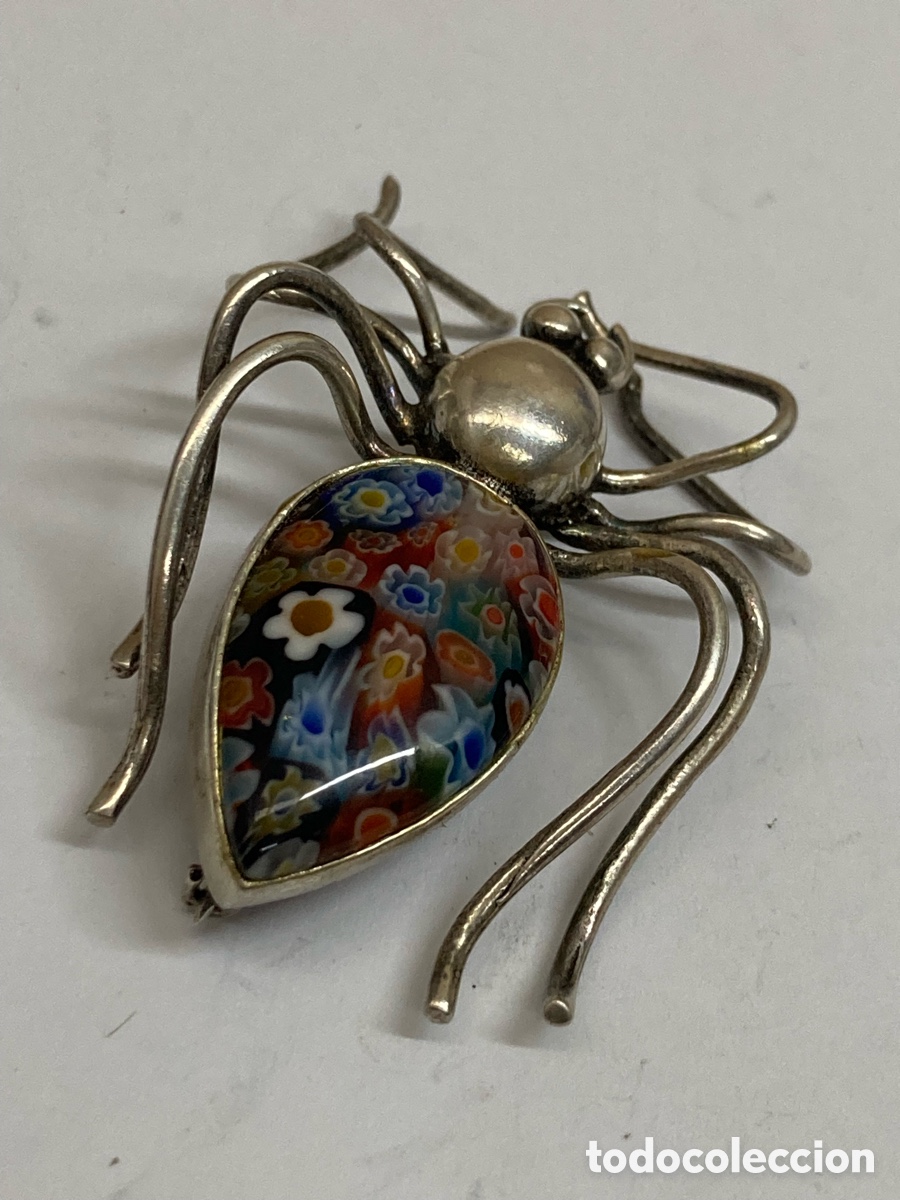 Joyeria: Broche de bisuter&iacute;a y cristal murano B80 - Foto 1