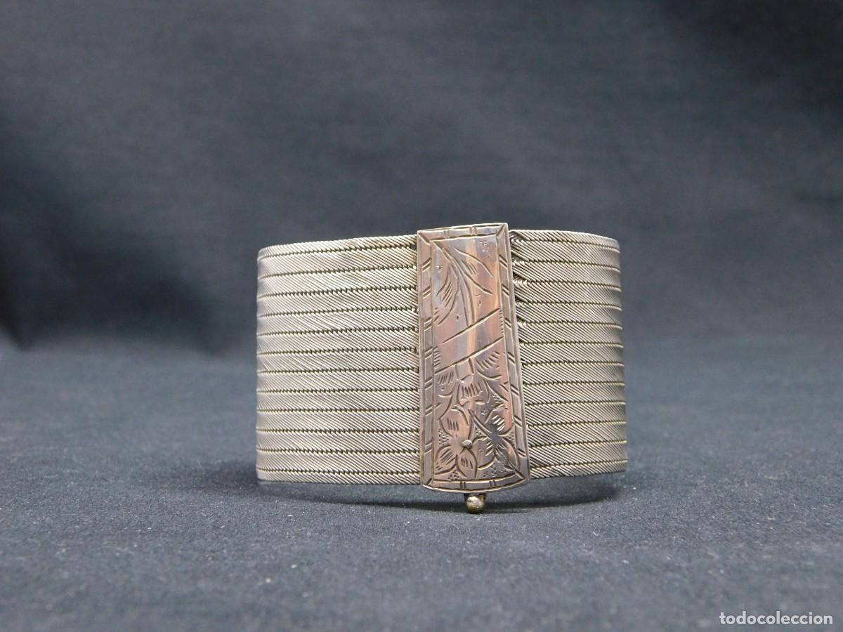 Joyeria: ANTIGUA PULSERA DE PLATA - Foto 1
