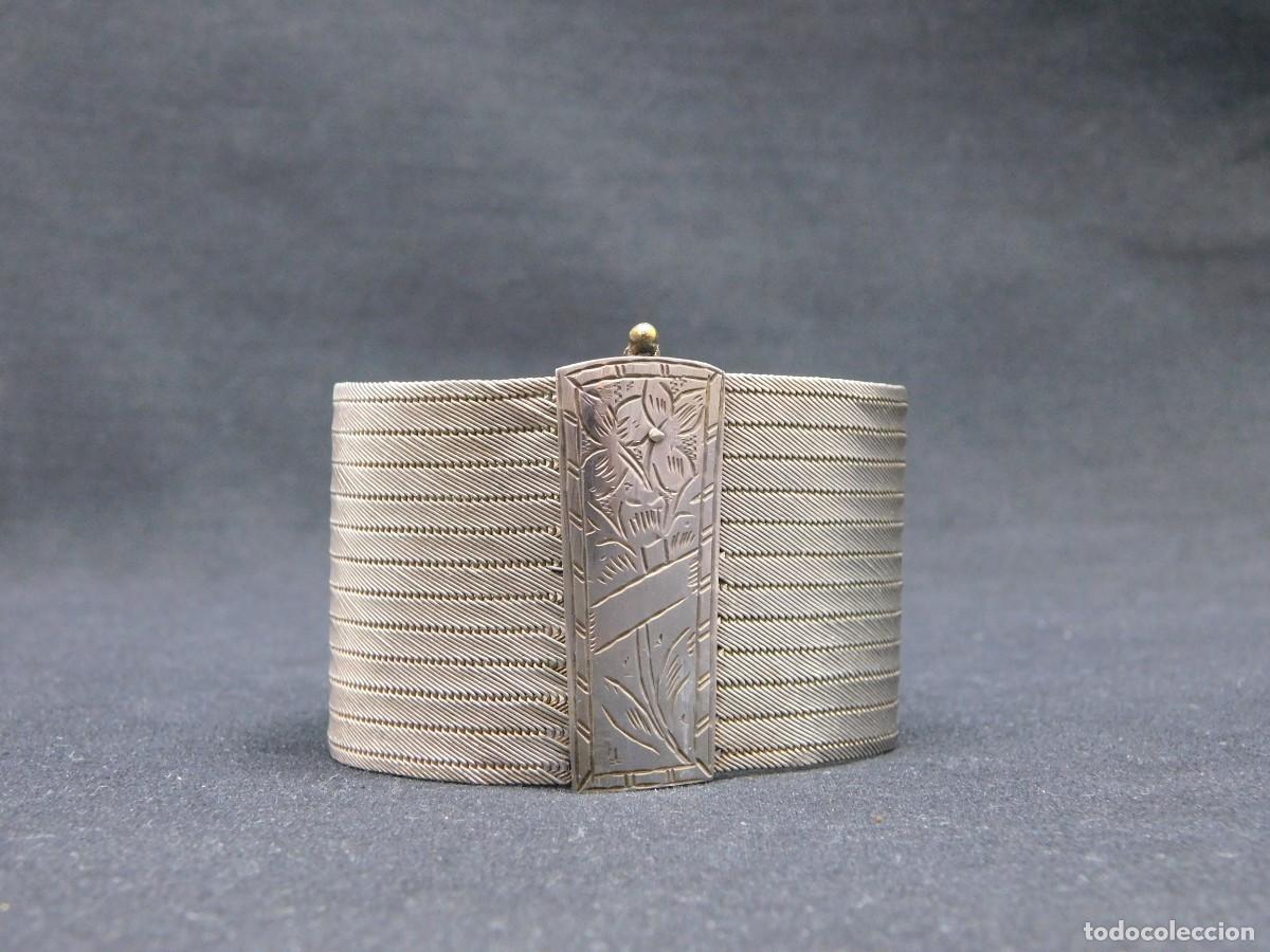 Joyeria: ANTIGUA PULSERA DE PLATA - Foto 2