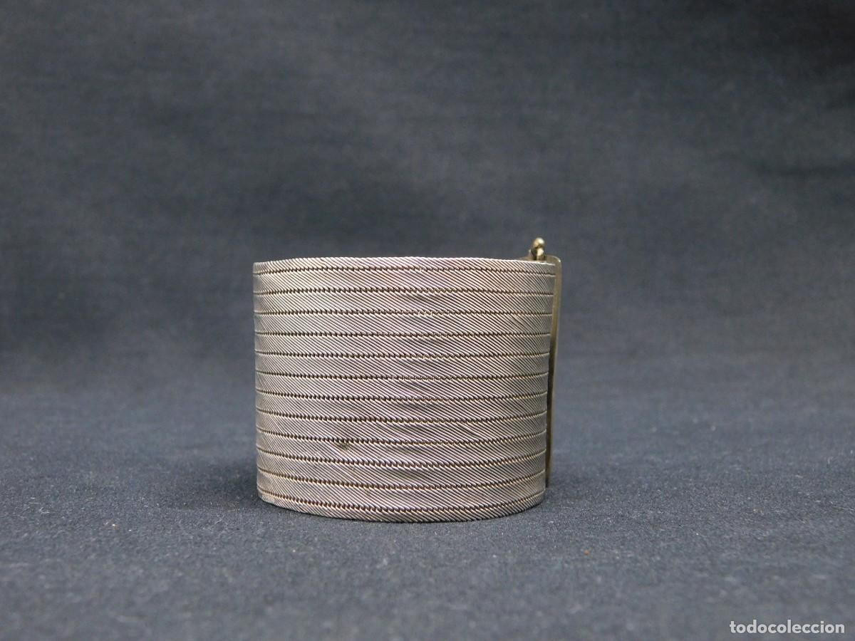 Joyeria: ANTIGUA PULSERA DE PLATA - Foto 3