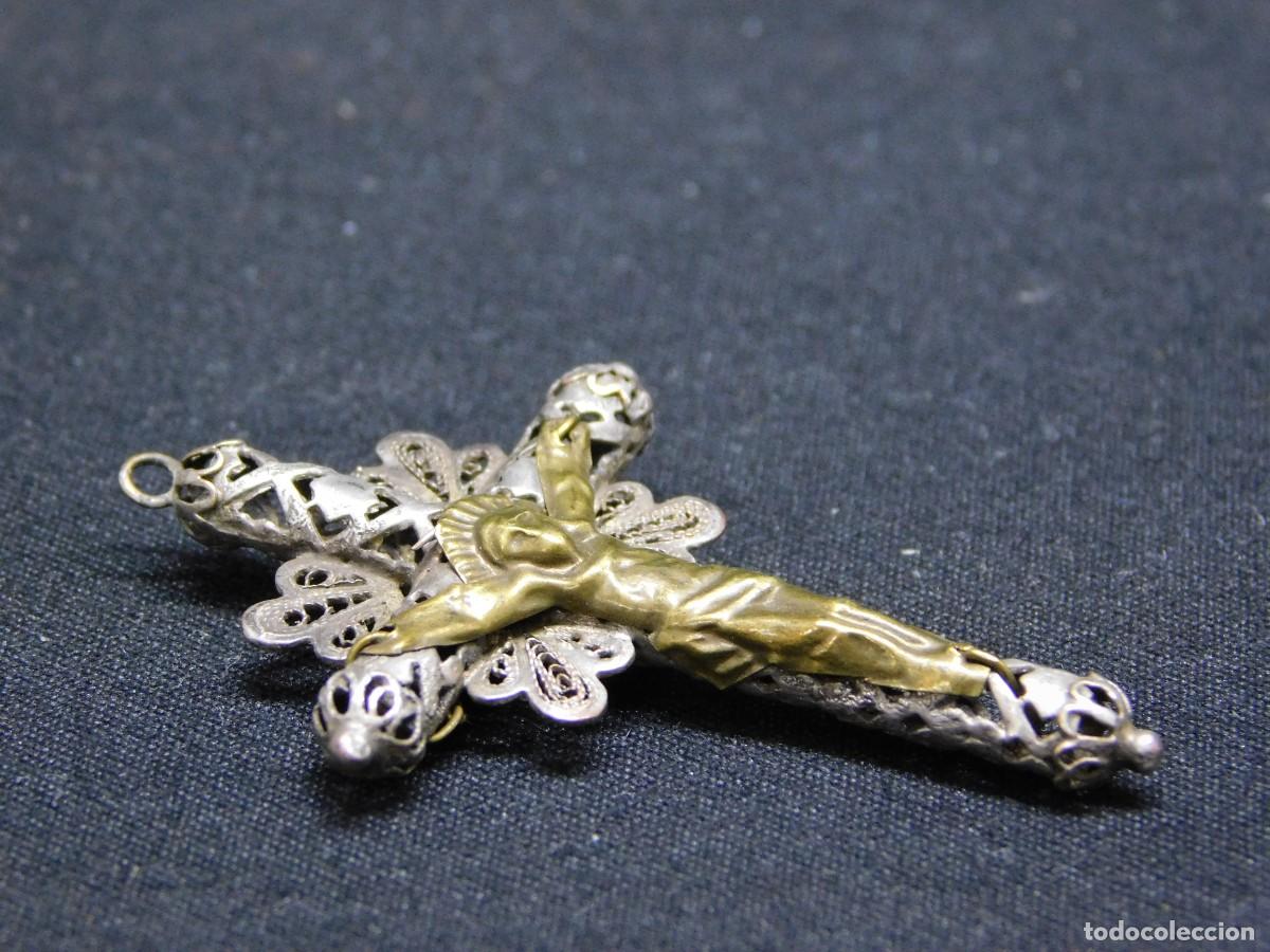 Joyeria: COLGANTE CRUCIFIJO DE PLATA - Foto 3