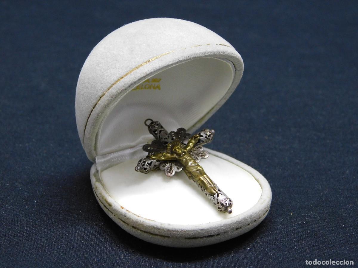Joyeria: COLGANTE CRUCIFIJO DE PLATA - Foto 4
