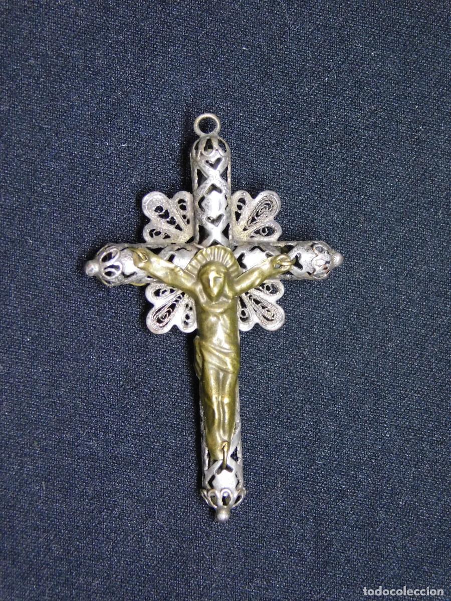 Joyeria: COLGANTE CRUCIFIJO DE PLATA - Foto 5