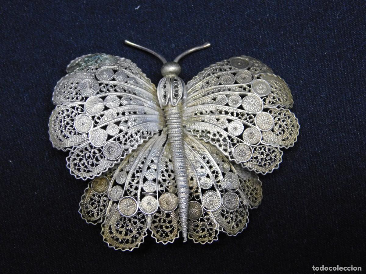 Joyeria: BROCHE MARIPOSA - FILIGRANA DE PLATA - Foto 1