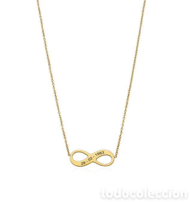 Joyeria: Collar Infinito Nombres Acero - Foto 1