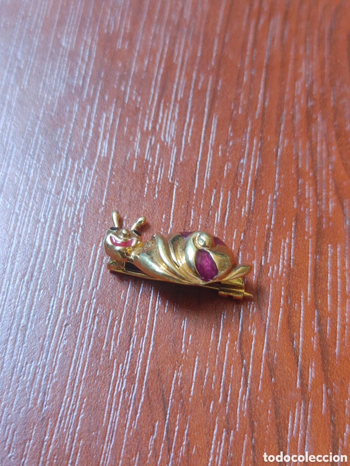 Joyeria: Brochecito en oro y esmaltes. - Foto 4