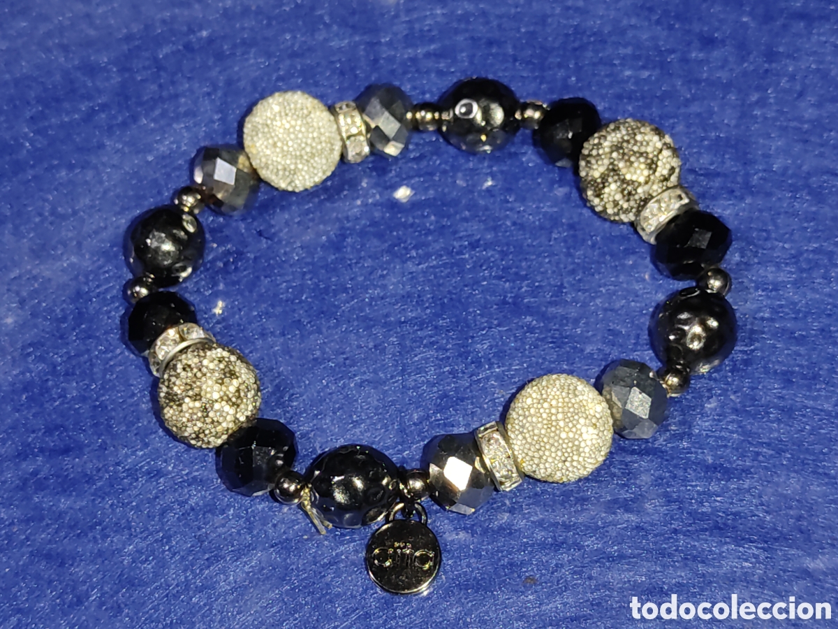 Joyeria: Pulsera de cristales y abalorios Aita. - Foto 3