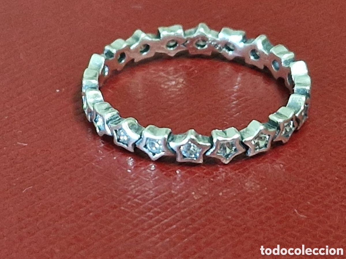 Joyeria: ANILLO DE PLATA RODIADA EN FORMA DE ESTRELLAS - Foto 5