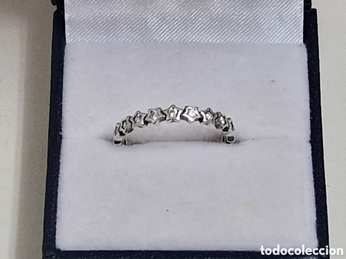 Joyeria: ANILLO DE PLATA RODIADA EN FORMA DE ESTRELLAS - Foto 9