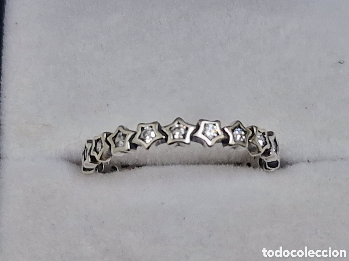 Joyeria: ANILLO DE PLATA RODIADA EN FORMA DE ESTRELLAS - Foto 10