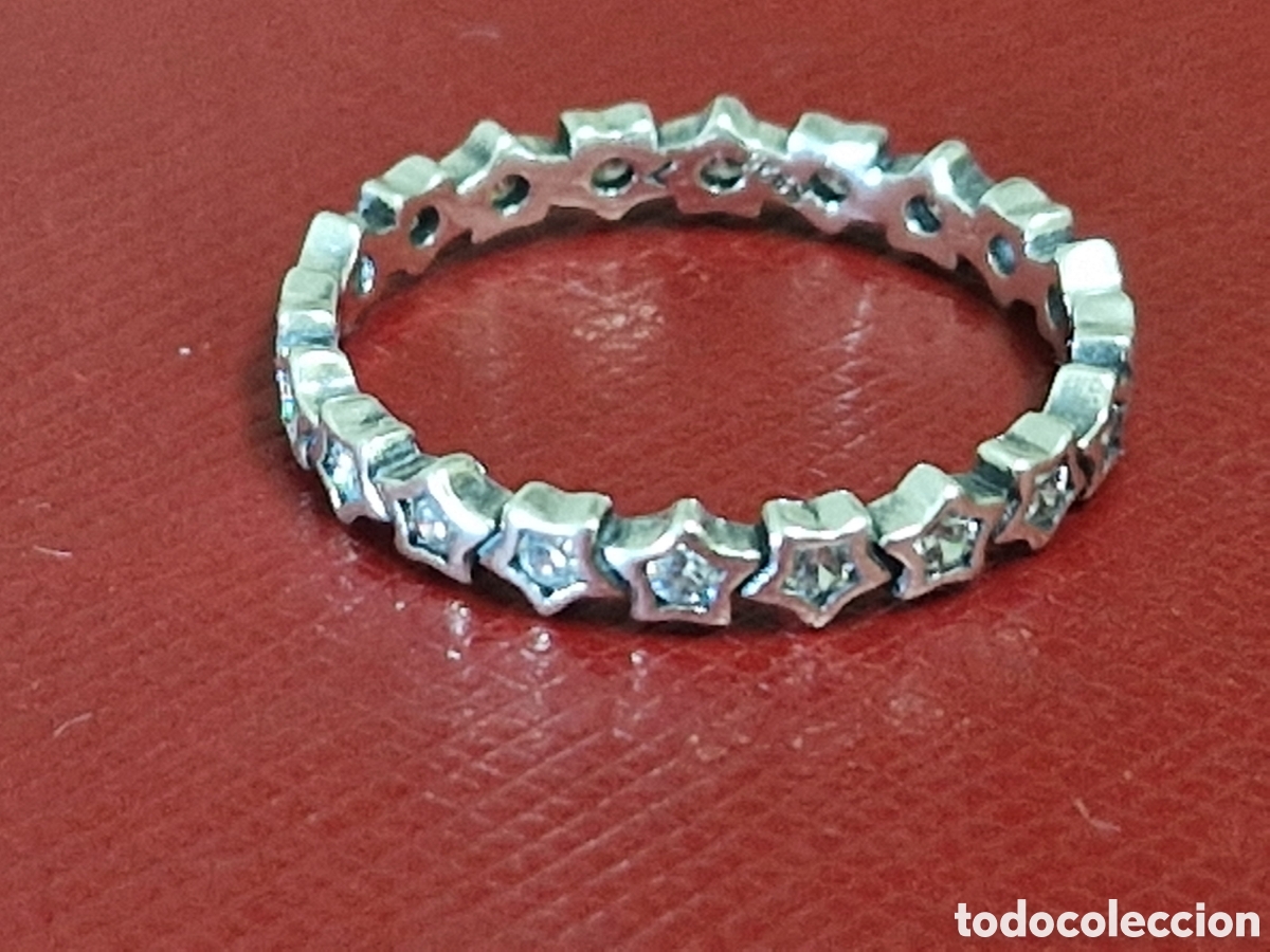 Joyeria: ANILLO DE PLATA RODIADA EN FORMA DE ESTRELLAS - Foto 2
