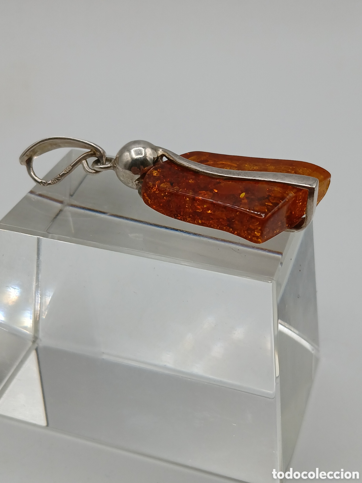 Joyeria: Colgante plata 925mls y &aacute;mbar b&aacute;ltico - Foto 4