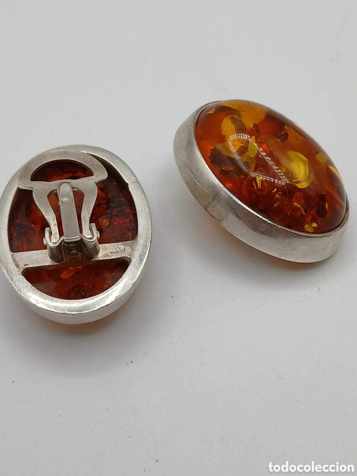 Joyeria: Pendientes plata 925mls y &aacute;mbar b&aacute;ltico - Foto 2