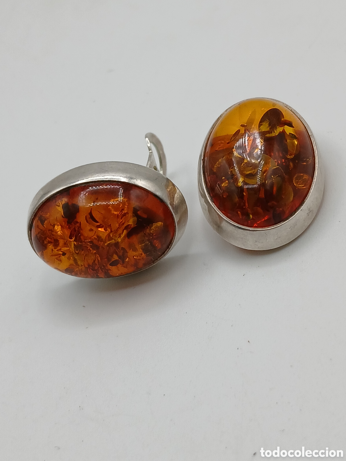 Joyeria: Pendientes plata 925mls y &aacute;mbar b&aacute;ltico - Foto 4