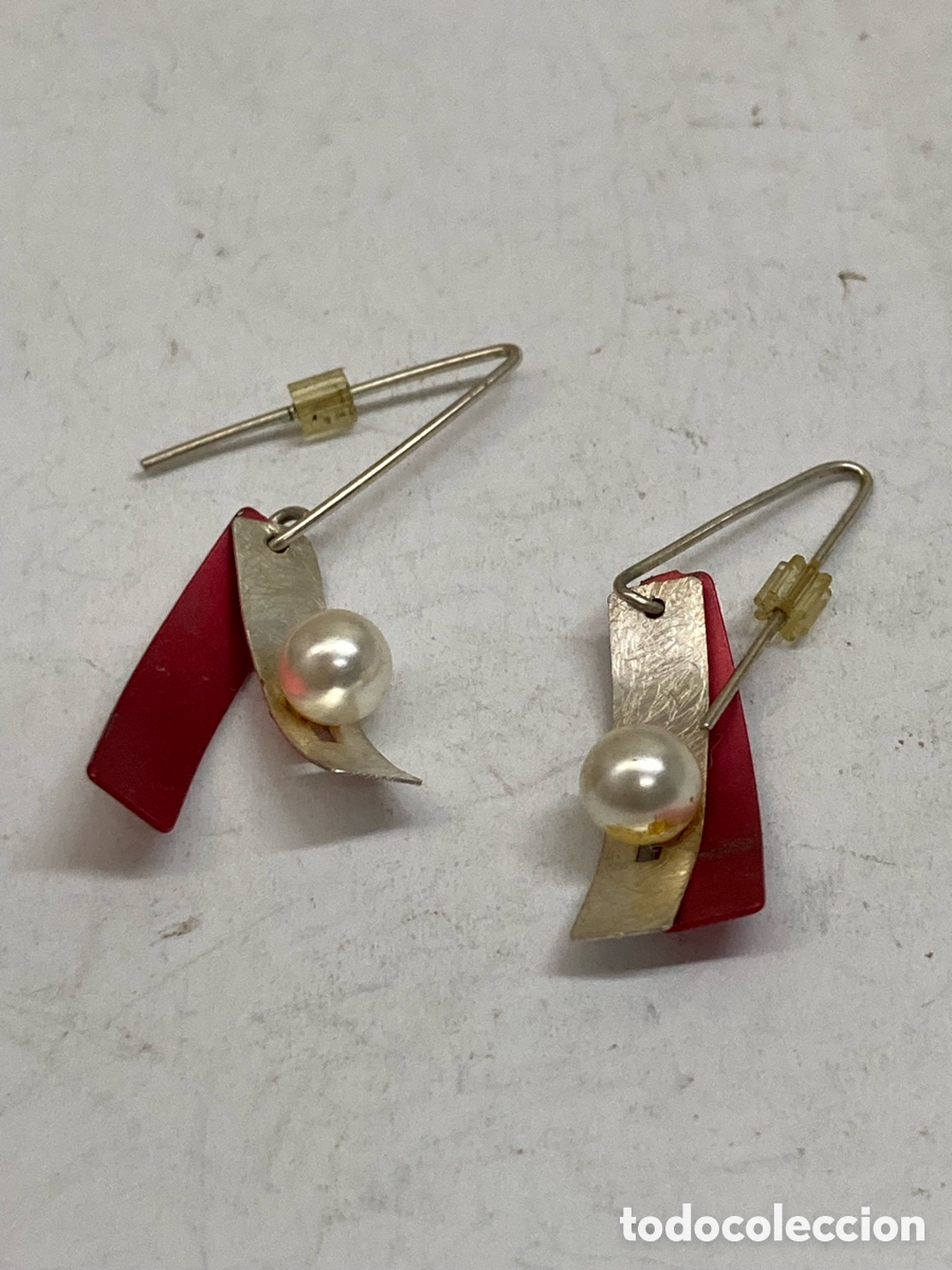 Joyeria: Pendiente de plata y perlas P192 - Foto 1