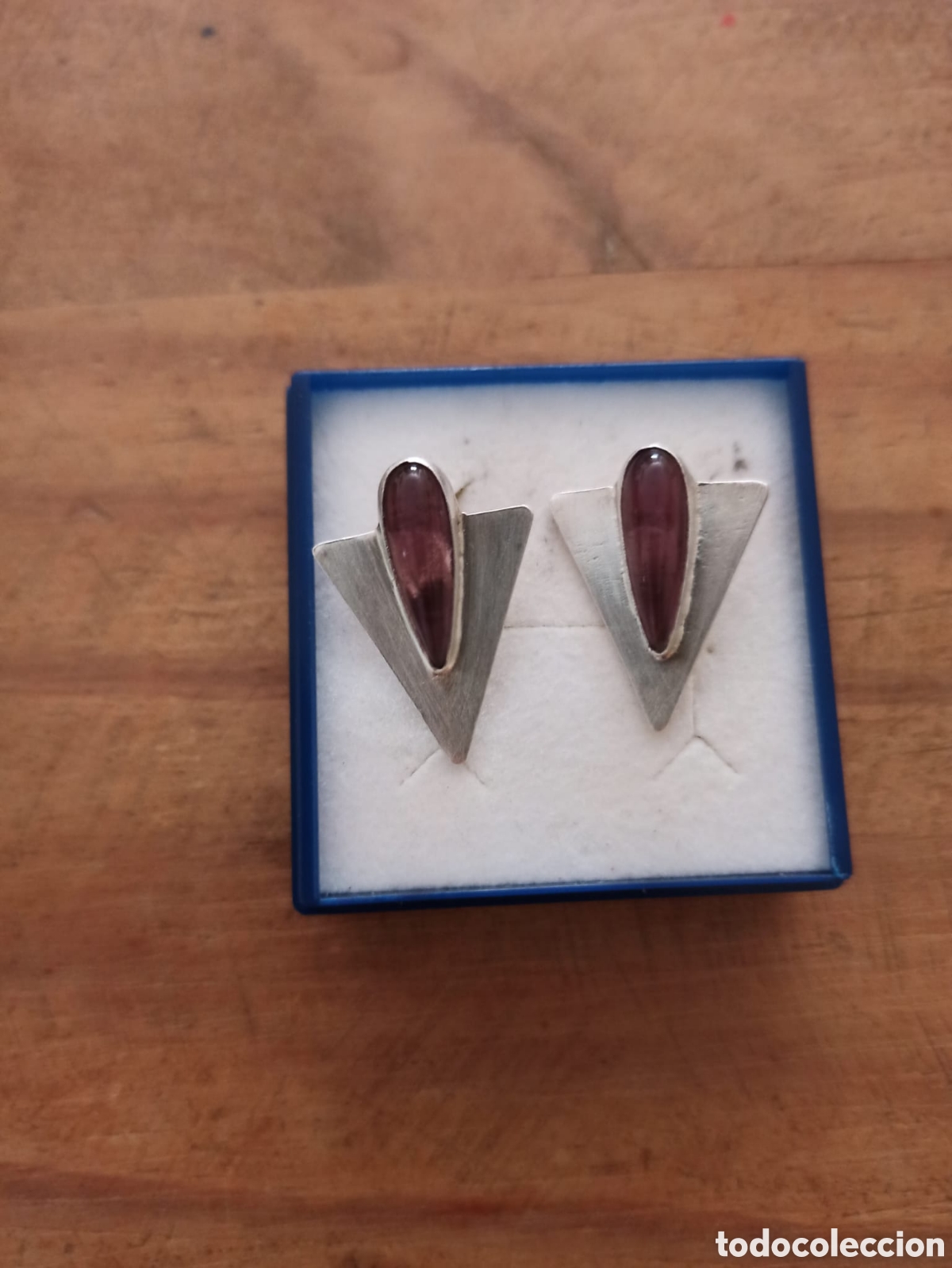 Joyeria: Juego de pendientes plata vintage - Foto 1