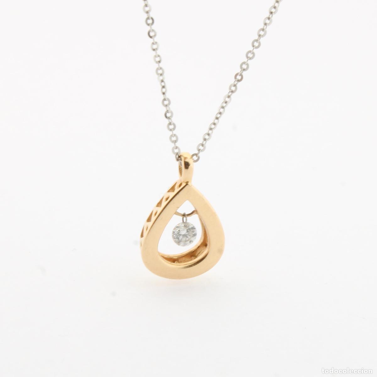Joyeria: Gargantilla oro con brillante - Foto 3