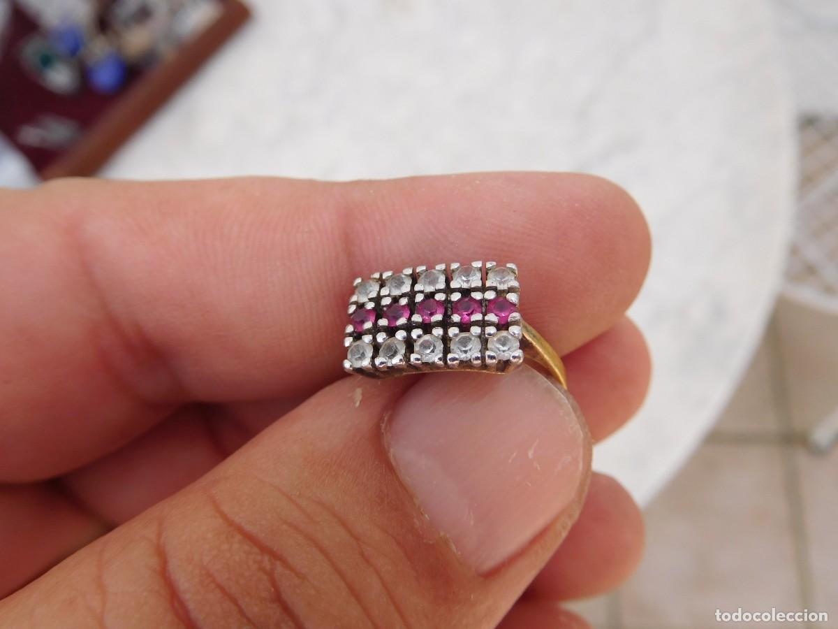 Joyeria: Anillo de plata dorada vintage - Foto 1
